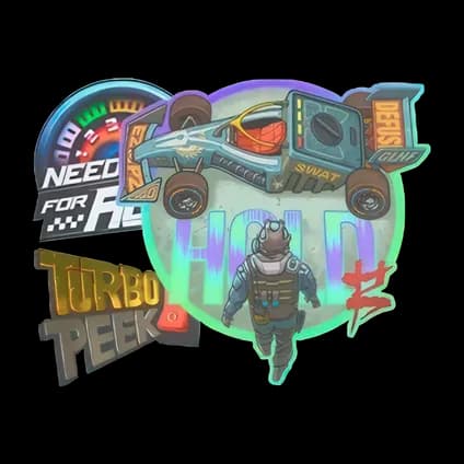 Auto Racing Stickers
