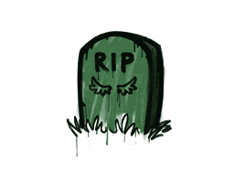 Sealed Graffiti | Tombstone