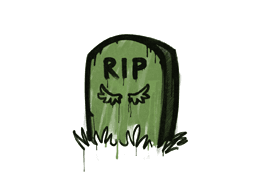 Sealed Graffiti | Tombstone