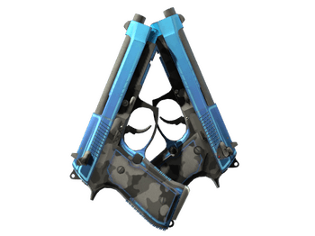 StatTrak™ Dual Berettas | Urban Shock