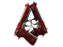 StatTrak™ Dual Berettas | Hemoglobin