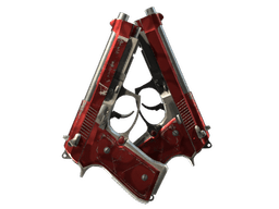 StatTrak™ Dual Berettas | Hemoglobin