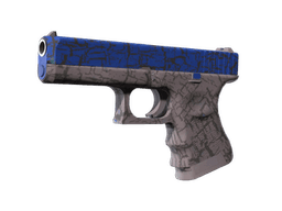 StatTrak™ Glock-18 | Blue Fissure