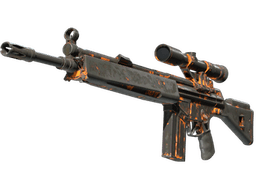 StatTrak™ G3SG1 | Orange Crash