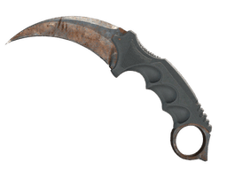 ★ StatTrak™ Karambit | Rust Coat