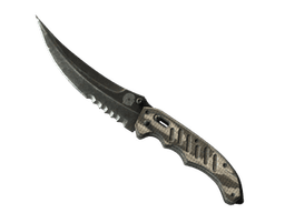 ★ StatTrak™ Flip Knife | Black Laminate