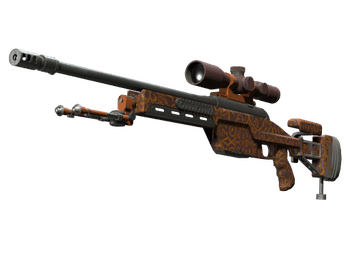 SSG 08 | Orange Filigree