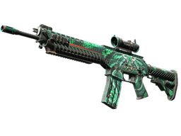 StatTrak™ SG 553 | Dragon Tech