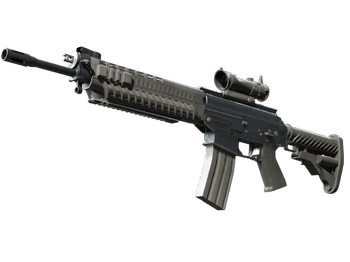 SG 553 | Damascus Steel