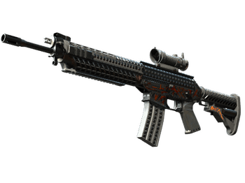 StatTrak™ SG 553 | Heavy Metal
