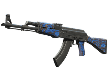StatTrak™ AK-47 | Blue Laminate