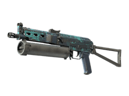 StatTrak™ PP-Bizon | Cobalt Halftone