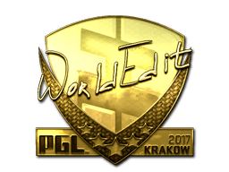Sticker | WorldEdit | Krakow 2017