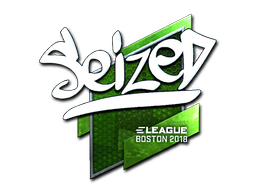 Sticker | seized | Boston 2018