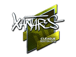Sticker | XANTARES | Boston 2018