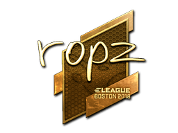 Sticker | ropz | Boston 2018