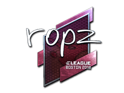 Sticker | ropz | Boston 2018