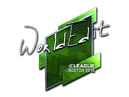 Sticker | WorldEdit | Boston 2018