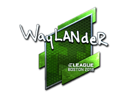 Sticker | wayLander | Boston 2018