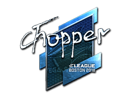 Sticker | chopper | Boston 2018