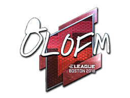 Sticker | olofmeister | Boston 2018