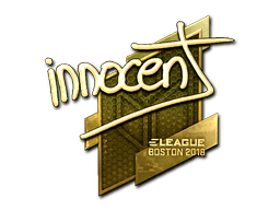Sticker | innocent | Boston 2018