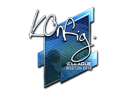 Sticker | k0nfig | Boston 2018