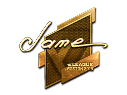 Sticker | Jame | Boston 2018