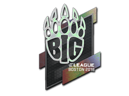 Sticker | BIG | Boston 2018