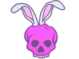 Sticker | Skull Bunny