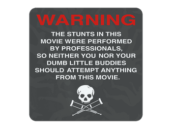 Sticker | WARNING