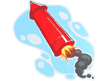 Sticker | Big Red Rocket
