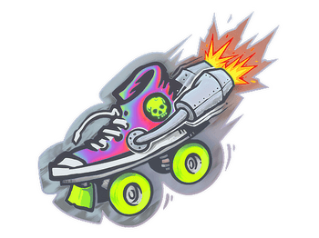 Sticker | Rocket Skates