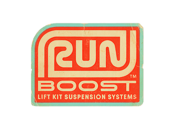 Sticker | Run Boost Lift Kits