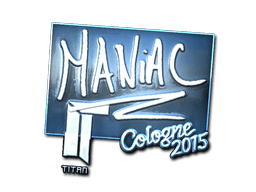 Sticker | Maniac | Cologne 2015