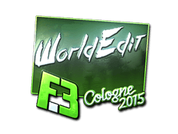 Sticker | WorldEdit | Cologne 2015