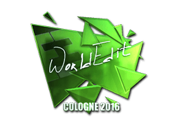 Sticker | WorldEdit | Cologne 2016