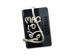 Sticker | Hello MAC-10