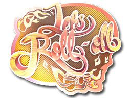 Sticker | Let's Roll-oll